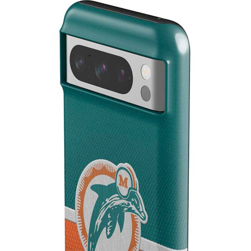 NFL Miami Dolphins Vintage Google Pixel 8 Pro Impact Case